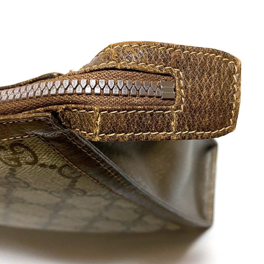 GUCCI グッチ オールドグッチ GG クラッチバッグ 17 039 1995 中古AB
