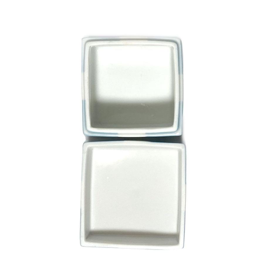 ティファニー 小物入れ ミニブルーボウ ボックス 陶磁器 ティファニー ブルー 未使用 TIFFANY＆CO. ジュエリートレイ 陶器