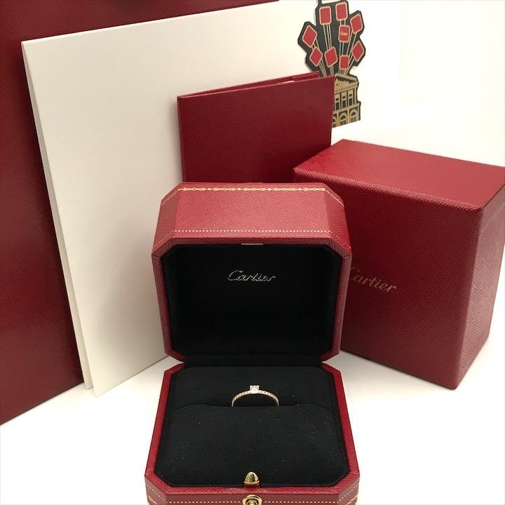 未使用 Cartier カルティエ エタンセル ドゥ ハーフ エタニティ ダイヤ