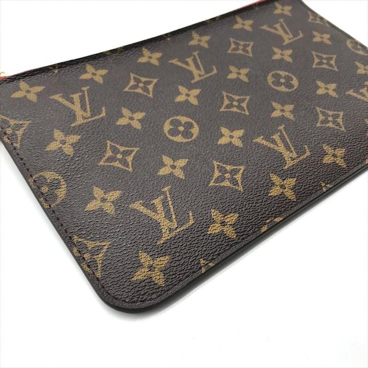 Louis Vuitton モノグラム ネヴァーフルMM パッチーズ ポーチのみ 良品 LOUIS VUITTON ヴィトン モノグラム ネヴァーフル用 ストラップ