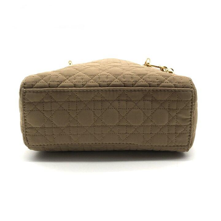 美品 Christian Dior レディ ディオール カナージュ ナイロン