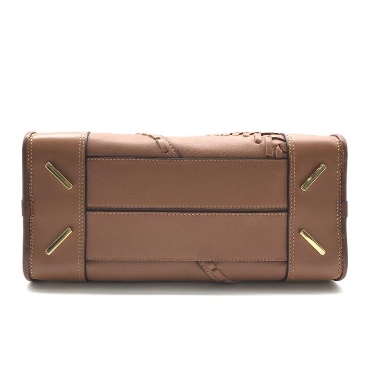良品 LOEWE ロエベ レースライン アマソナ 28 レザー ハンド