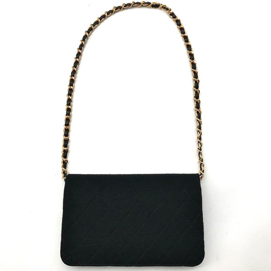 美品 CHANEL シャネル ココマーク ミニマトラッセ コットン 美品 CHANEL シャネル ココマーク ミニマトラッセ コットン
