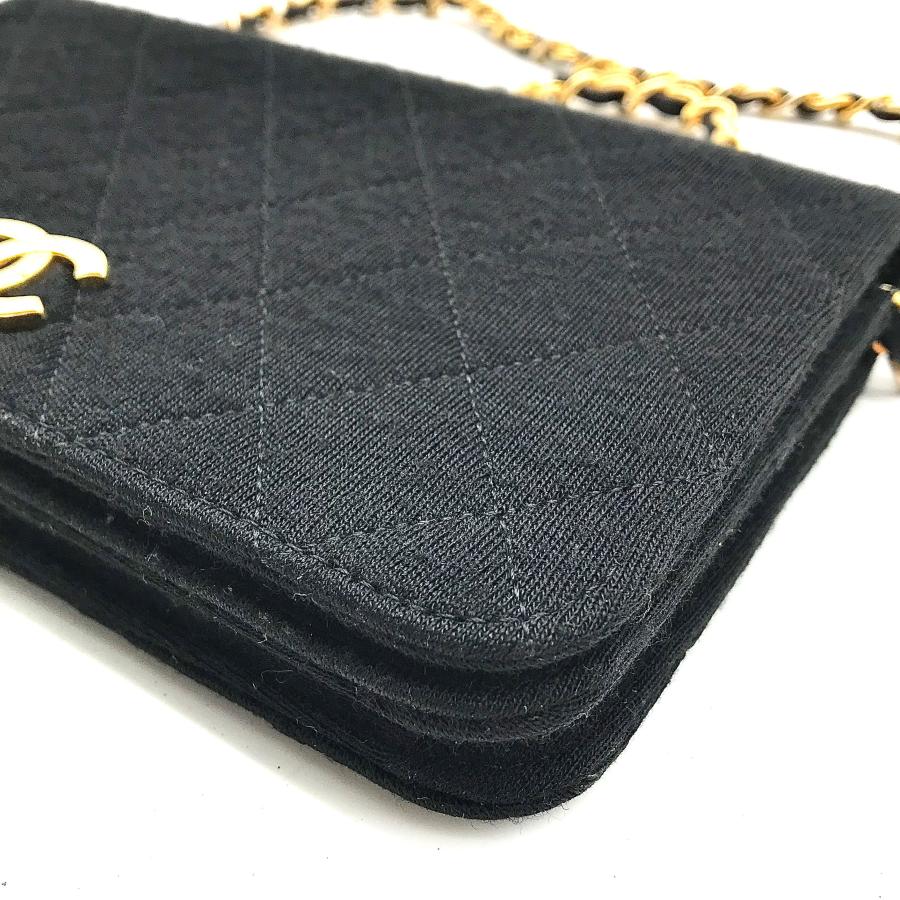 美品 CHANEL シャネル ココマーク ミニマトラッセ コットン 美品 CHANEL シャネル ココマーク ミニマトラッセ コットン
