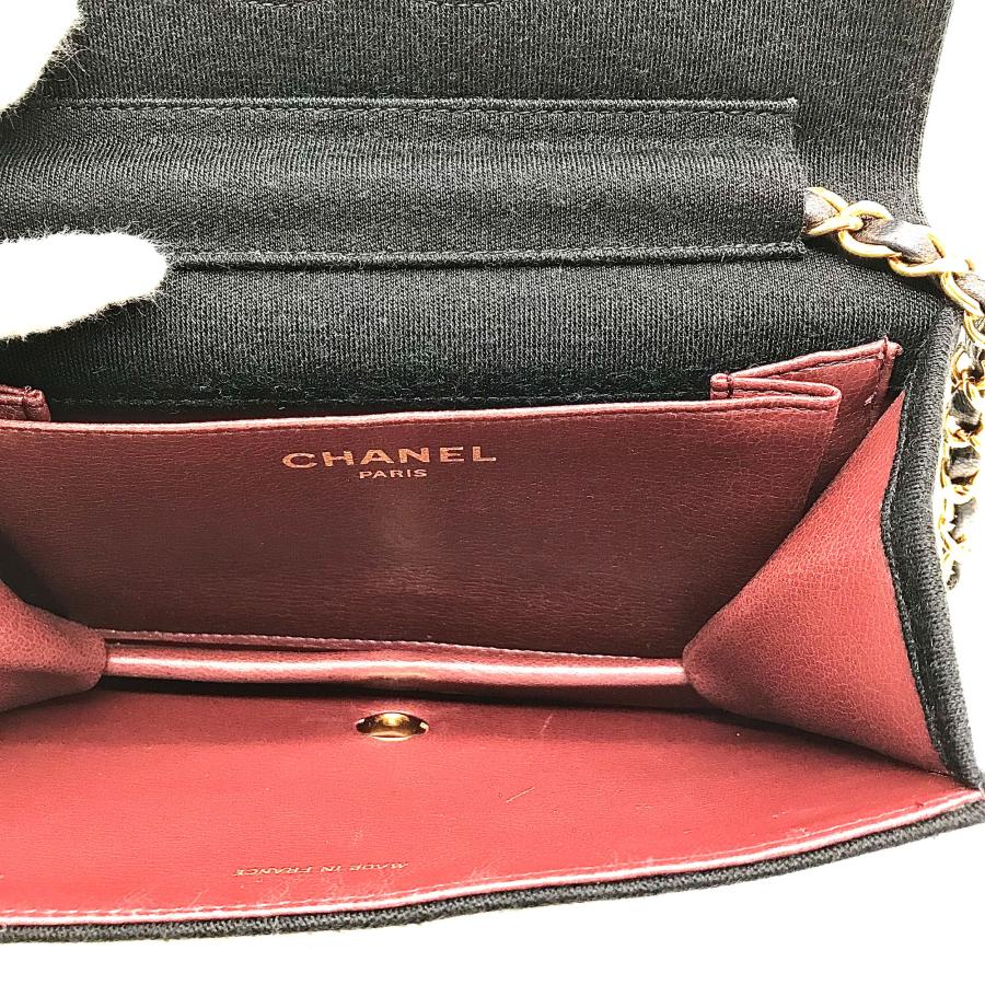美品 CHANEL シャネル ココマーク ミニマトラッセ コットン 美品 CHANEL シャネル ココマーク ミニマトラッセ コットン