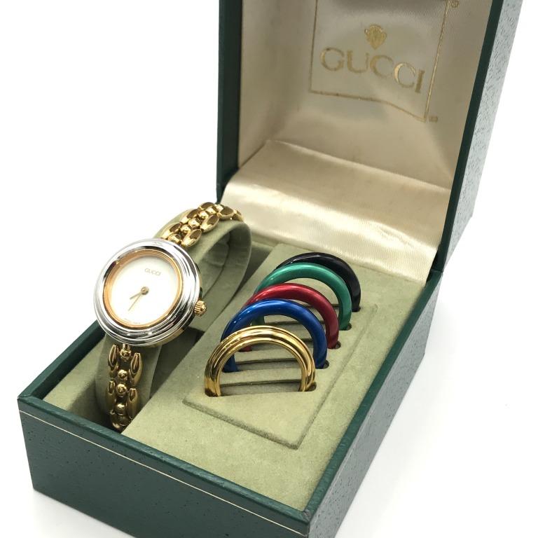 Gucci チェンジベゼル腕時計美品