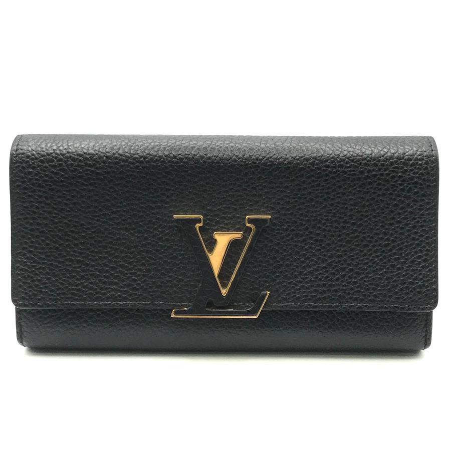 美品 LOUISVUITTON ルイヴィトン LVロゴ トリヨン レザー  