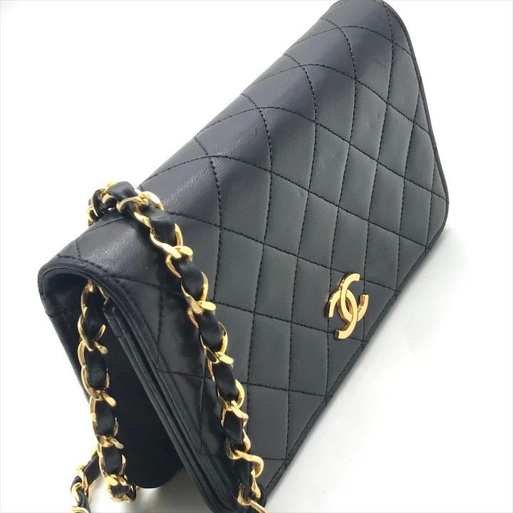 美品 CHANEL シャネル ココマーク プッシュロック ミニマトラッセ 