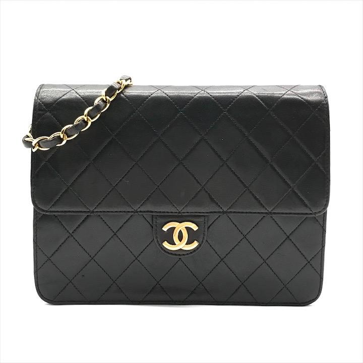 l*i様 CHANEL チェーンショルダー マトラッセ ココマーク ラムスキン シャネル ラムスキン マトラッセ ココマーク フリンジ チェーン