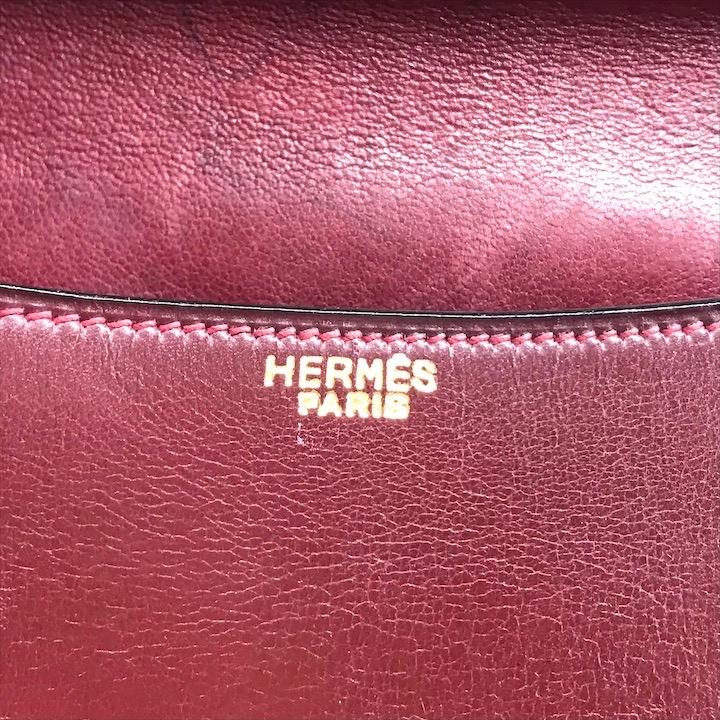 良品 HERMES エルメス コンスタンス レザー H金具 ヴィンテージ 