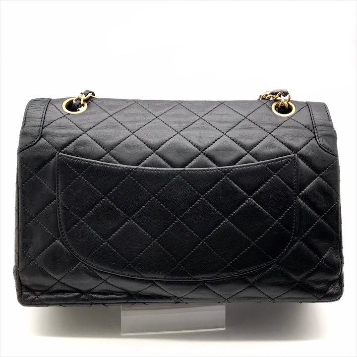 良品 CHANEL シャネル ココマーク マトラッセ ラムスキン パリ限定