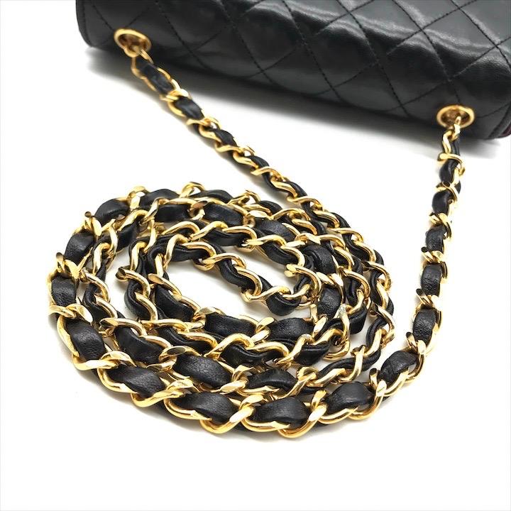 良品 CHANEL シャネル ココマーク ミニ マトラッセ ターンロック