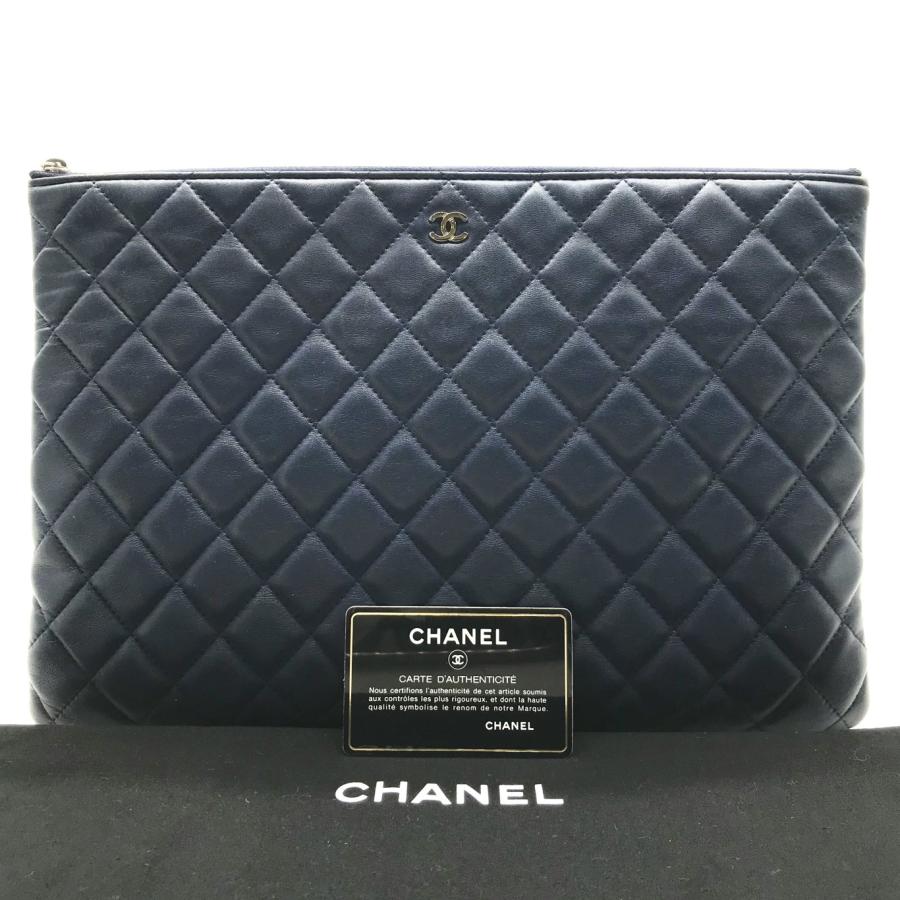 CHANEL シャネル　ココ　マトラッセ　セカンドバッグ　クラッチ　ラムスキン CHANEL シャネル ココ マトラッセ セカンドバッグ クラッチ ラムスキン
