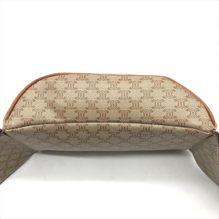 良品 CELINE セリーヌ マカダム サークルロゴ トリオンフ ウエスト