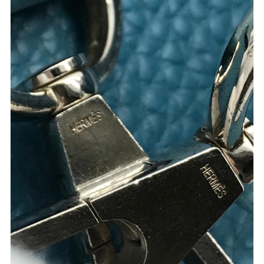 HERMES エルメス エヴリン1 PM トリヨン ブルージーン ショルダー バッグ k338｜brand-msfam555｜10