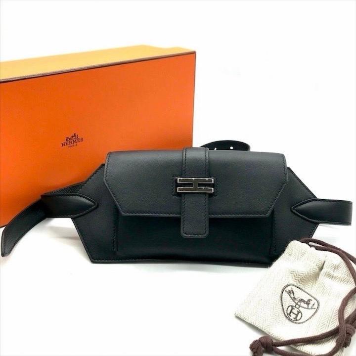 展示品 HERMES エルメス エランポケット スイフト ウエストポーチ