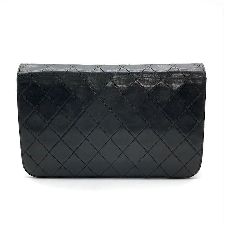 良品 CHANEL シャネル マトラッセ ラムスキン ココマーク プッシュ