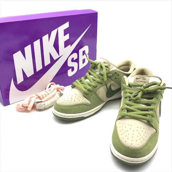 未使用 保管品 NIKE ナイキ 堀米雄斗 コラボデザイン ダンクロー 抹茶