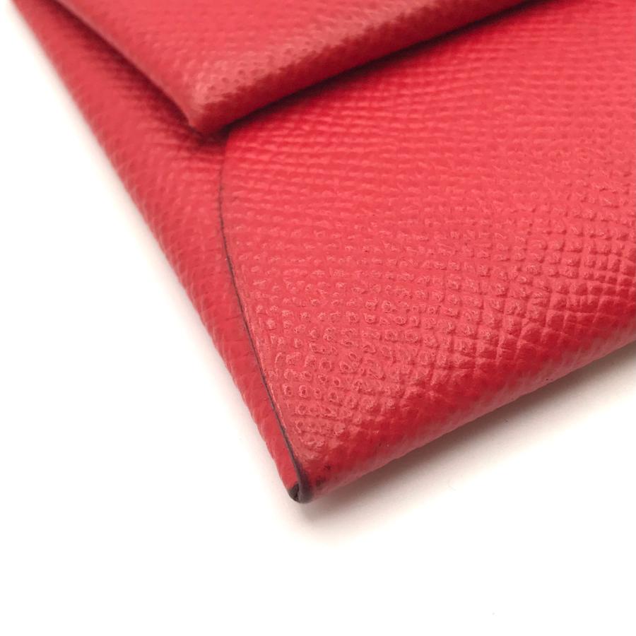HERMES エルメス バスティア エブリン レッド シカク R 刻印 HERMES エルメス バスティア エブリン レッド シカク R 刻印