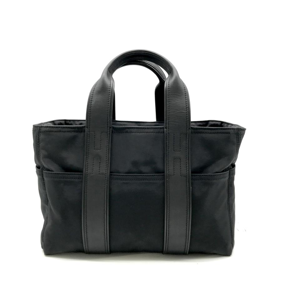 HERMES エルメス アカプルコ PM ナイロン x レザー ハンド トート 