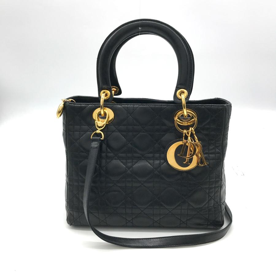 Lady Dior Christian レディ ディオール 2WAY カナージュ ハンド