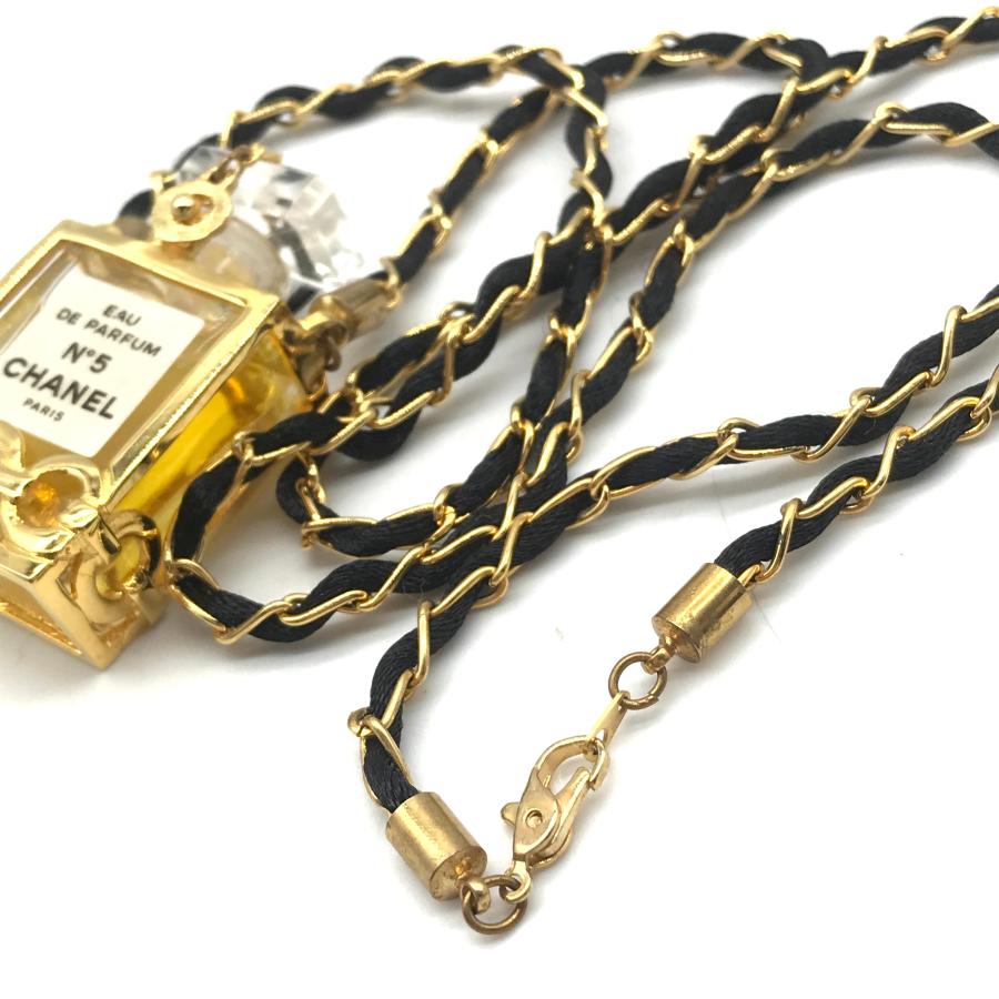 CHANEL（シャネル） 香水 ネックレス No5 ゴールド 未使用保管 M12183