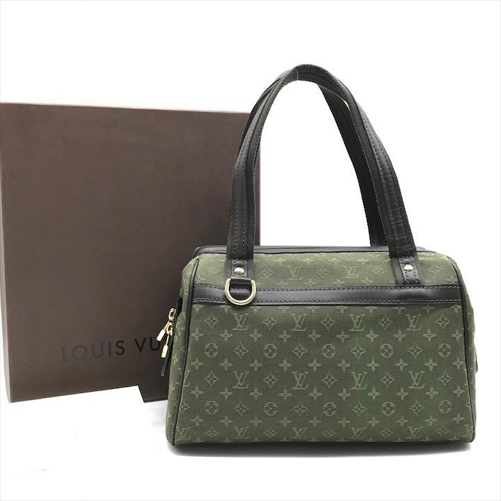 良品 LOUIS VITON ルイヴィトン モノグラム ミニ ジョセフィーヌ