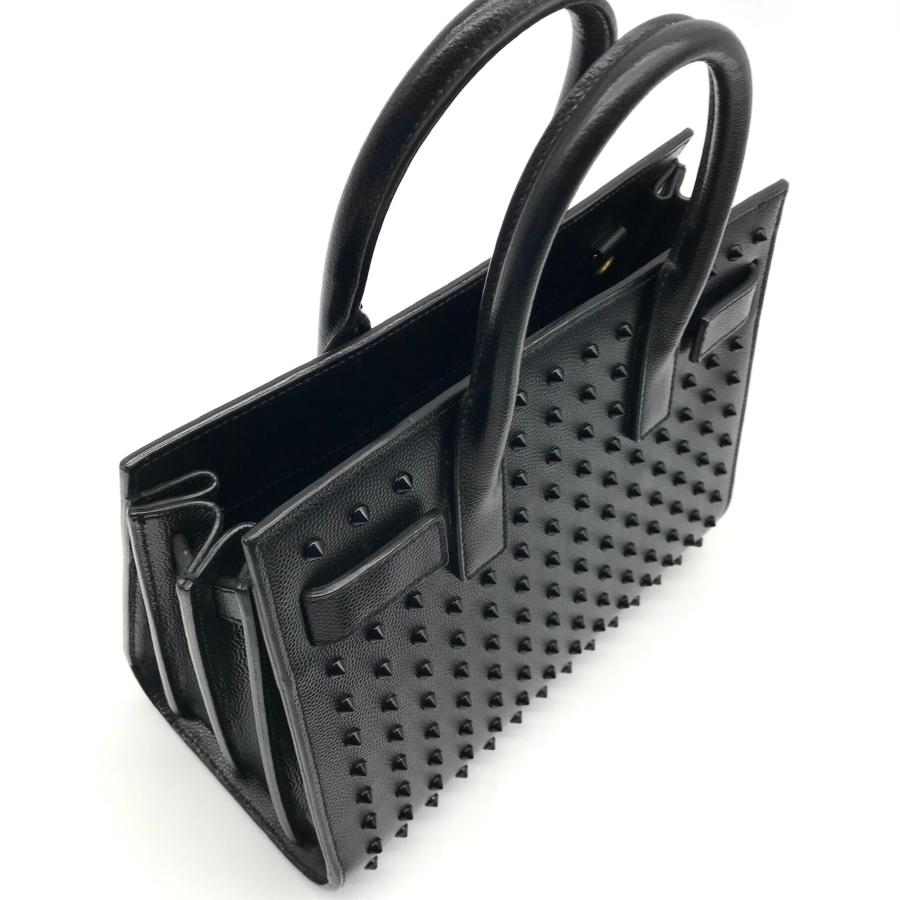 SAINT LAURENT サンローラン レザー スタッズ サックド ジュール 2WAY