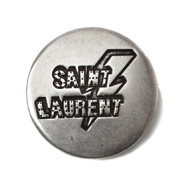 サンローラン ピンブローチ/ピンバッジ SAINT LAURENT ブローチ