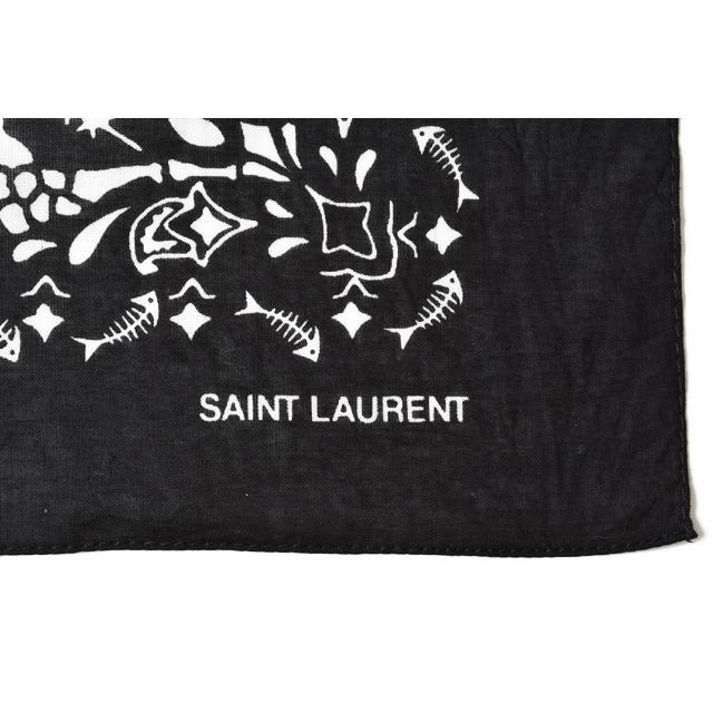 サンローラン バンダナ/スカーフ SAINT LAURENT スクエア