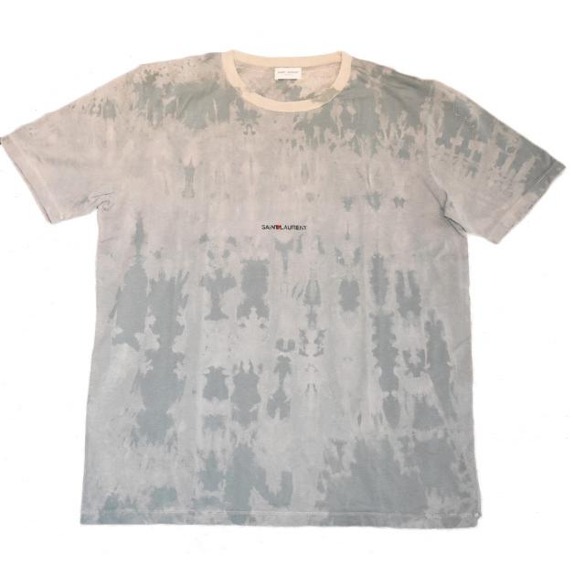 SAINT LAURENT サンローランパリ 半袖Tシャツ カットソー ダメージ