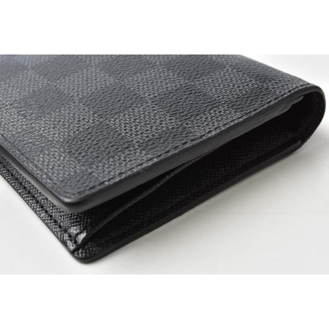 LOUIS VUITTON ルイヴィトン 財布 中古 ダミエグラフィット 長財布