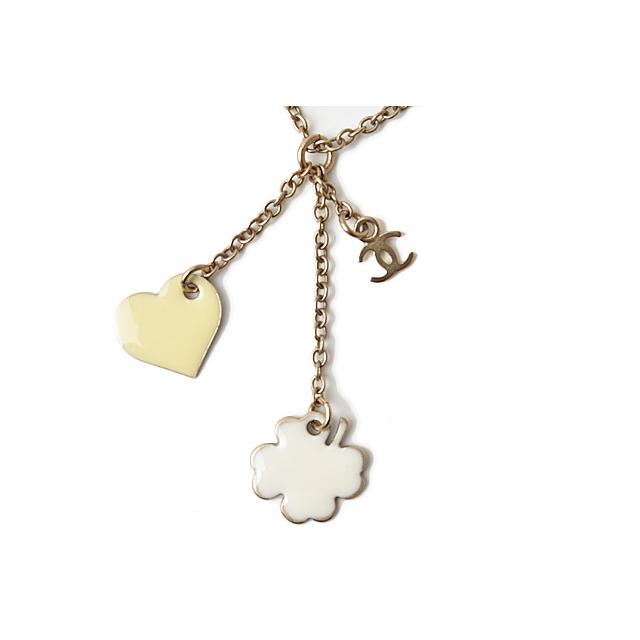 シャネル 中古 ネックレス/ペンダント CHANEL ココマーク/ハート  