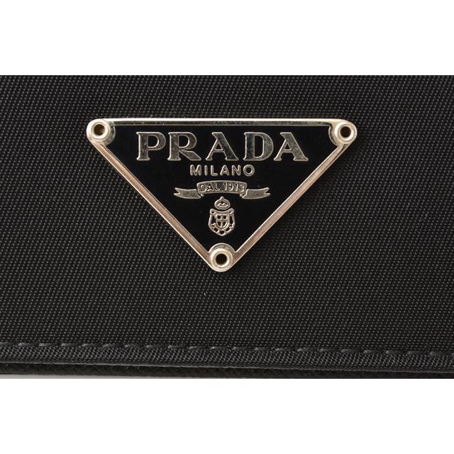PRADA（プラダ） 財布 メンズ 折財布 m204 TESSUTO/ナイロン NERO