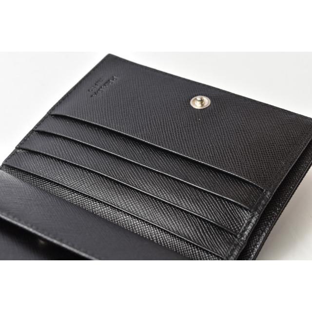 PRADA（プラダ） 財布 メンズ 折財布 m204 TESSUTO/ナイロン NERO