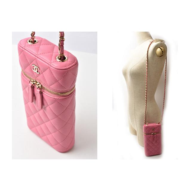 CHANEL シャネル フォンケース/ショルダーバッグ スマホポーチ 