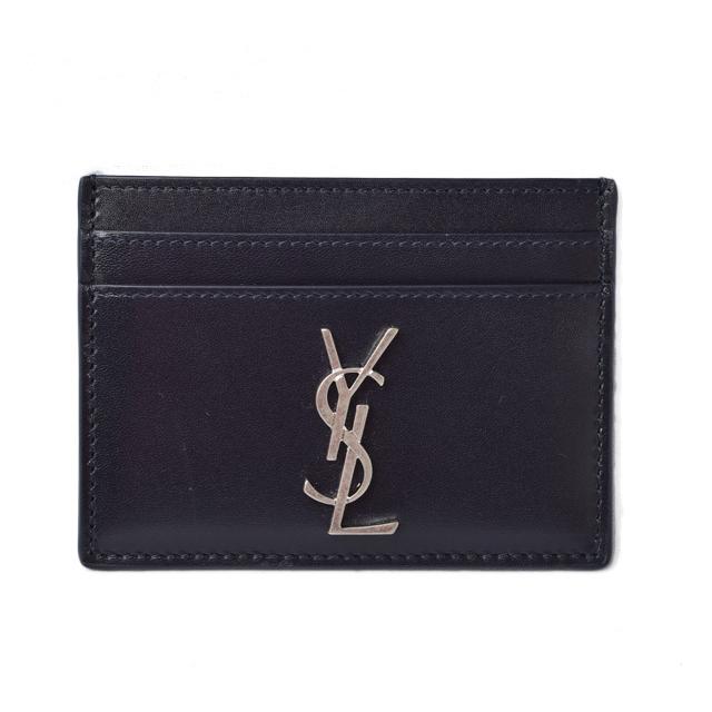 SAINT LAURENT レザー　ケース　カードケース カードケース レザー ブラック サンローランパリ – RECLO