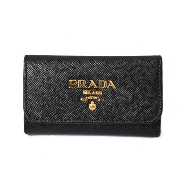 プラダ キーケース/キーホルダー PRADA 6連 1PG222 SAFFIANO METAL/型 