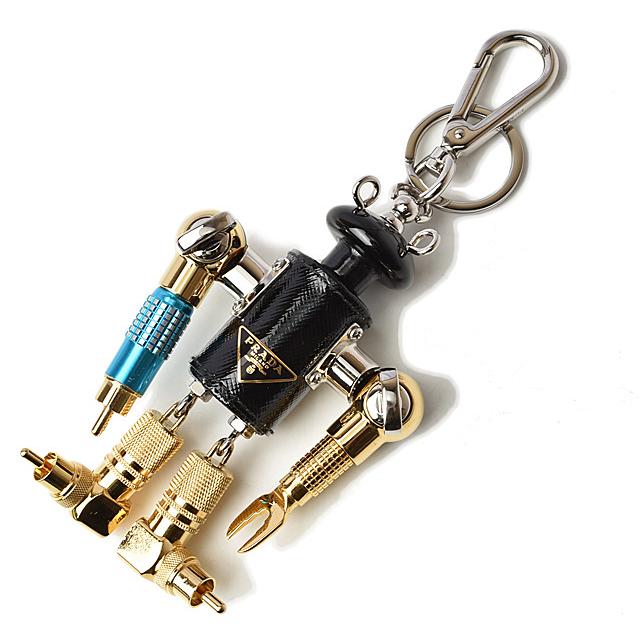 プラダ キーリング/キーホルダー メンズ PRADA キートリック ロボット/TRICK ROBOT ブラック/ブルー アウトレット :211124-836-35-p:Import shop P.I.T. - 通販 - Yahoo!ショッピング
