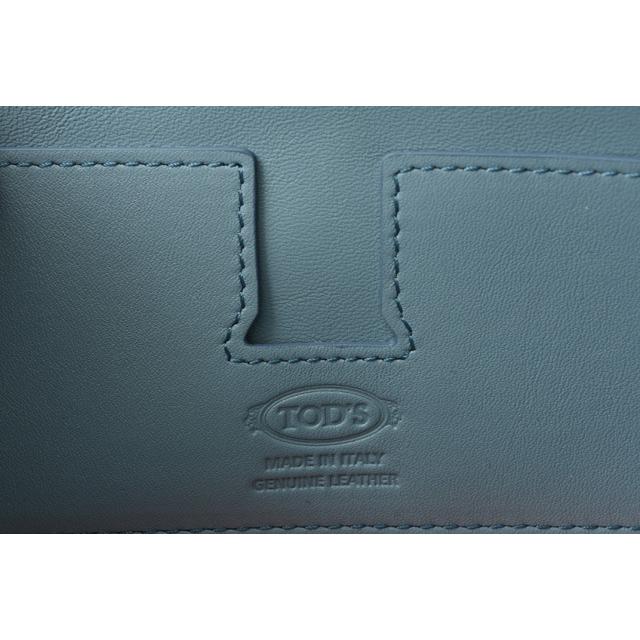 TOD'S トッズ 財布 長財布 ラウンドファスナー式 レザー ライト TOD'S トッズ 財布 長財布 ラウンドファスナー式 レザー ライト
