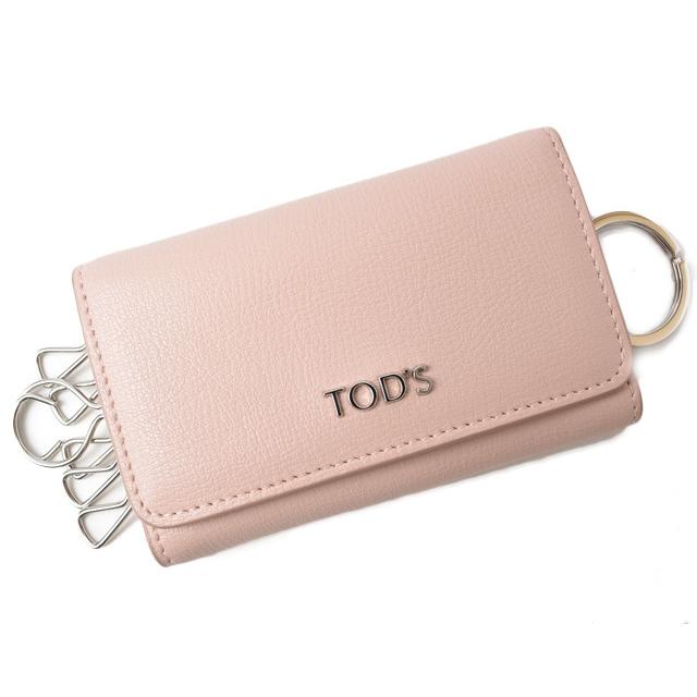 TOD'S トッズ キーケース レザー ライトピンク TOD'S トッズ キーケース レザー ライトピンク