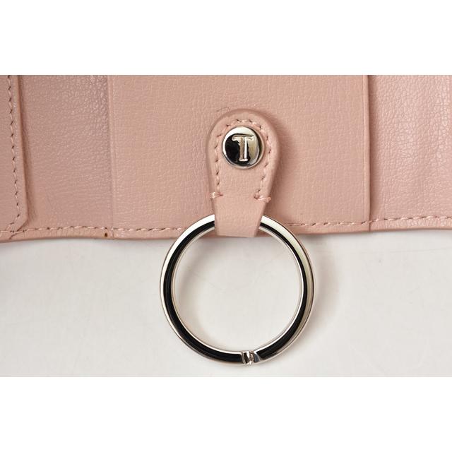 TOD'S トッズ キーケース レザー ライトピンク TOD'S トッズ キーケース レザー ライトピンク