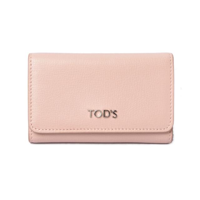 TOD'S トッズ キーケース レザー ライトピンク TOD'S トッズ キーケース レザー ライトピンク