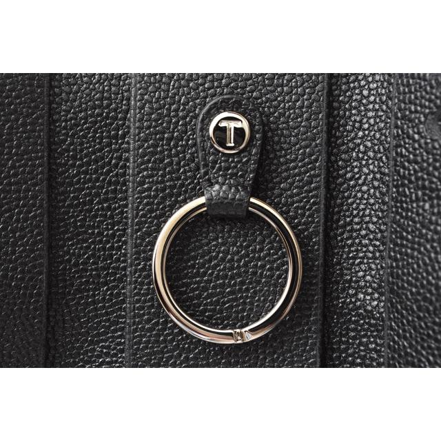 TOD'S トッズ キーケース メンズライン レザー ブラック/グレー TOD'S トッズ キーケース メンズライン レザー ブラック/グレー