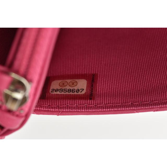 キャビアスキン シャネル チェーンウォレット/ショルダーバッグ/長財布