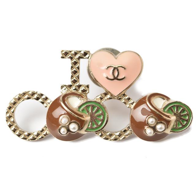CHANEL（シャネル） ブローチ/ピンバッジ ピンブローチ I LOVE COCO