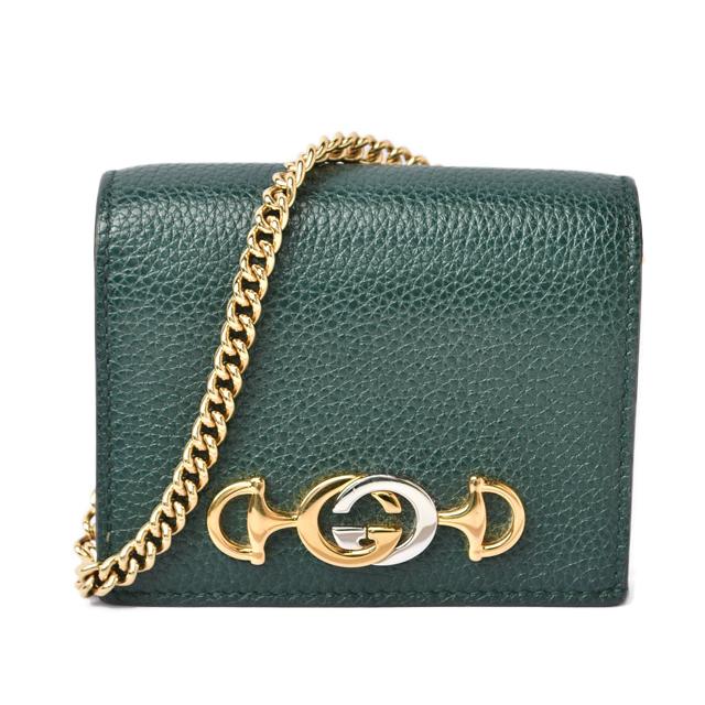 グッチ ミニ財布/チェーンウォレット GUCCI 折財布 570660 ズゥミ 