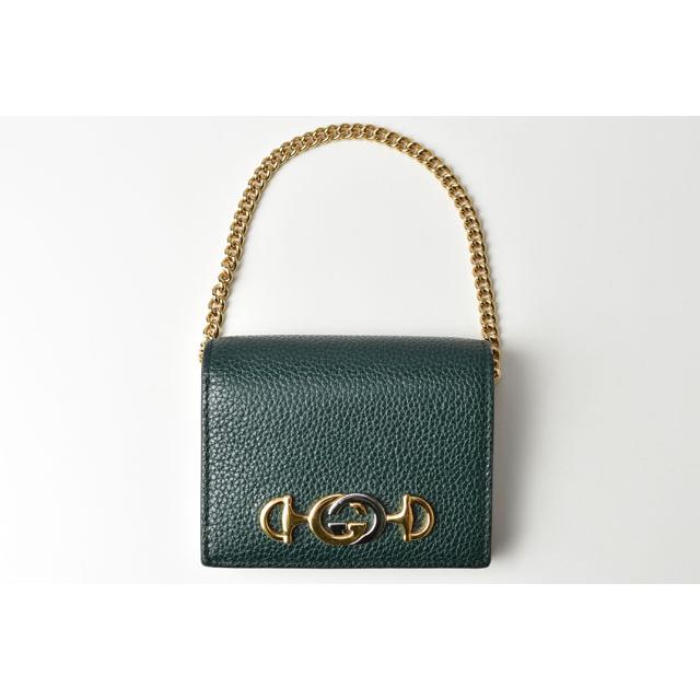 グッチ ミニ財布/チェーンウォレット GUCCI 折財布 570660 ズゥミ 