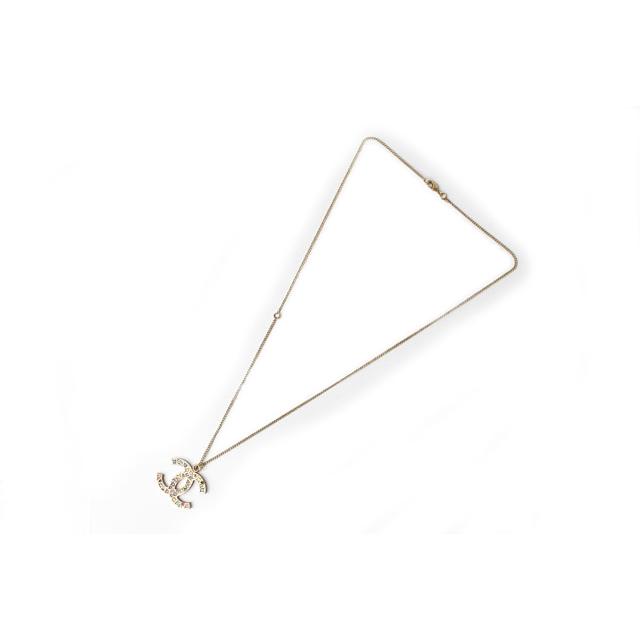 CHANEL シャネル CCマーク ネックレス マルチ石 GP 43cm CHANEL シャネル ネックレス ABC147 B14705 レディース ライン