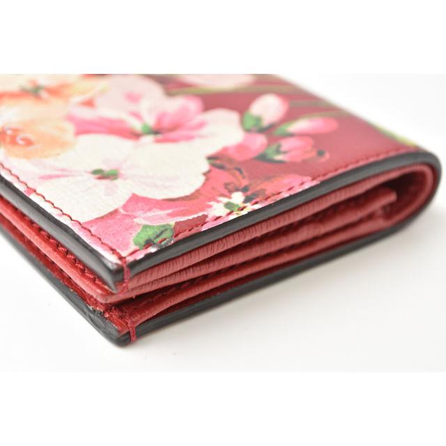 GUCCI（グッチ） ミニ財布/カードケース 折財布 ブルームス フラワー